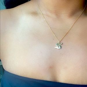 Initial E Necklace